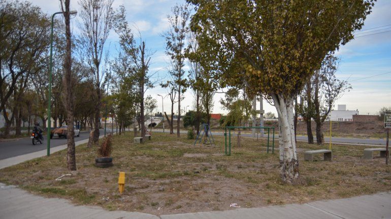Orlando Cancio se llamará un espacio verde del barrio Sapere.  