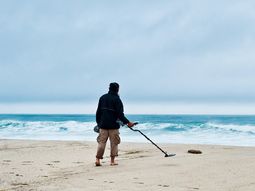 Detectoristas de metales en Chubut. (Foto ilustrativa). Detectoristas de metales en Chubut. (Foto ilustrativa).