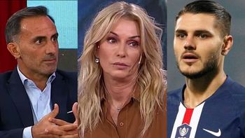 La panelista recordó la infidelidad de su marido y comparó la forma de actuar de los dos futbolistas. La panelista recordó la infidelidad de su marido y comparó la forma de actuar de los dos futbolistas.