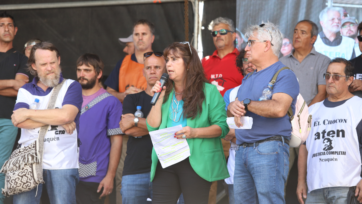 ATEN denunció que Sandra Rodríguez sufrió violencia de género en el acto del 4 de abril