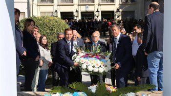 homenajearon a los caidos de malvinas con un emotivo acto