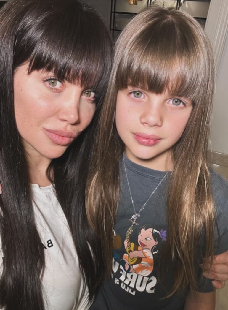 Wanda Nara y Francesca Wanda Nara y Francesca