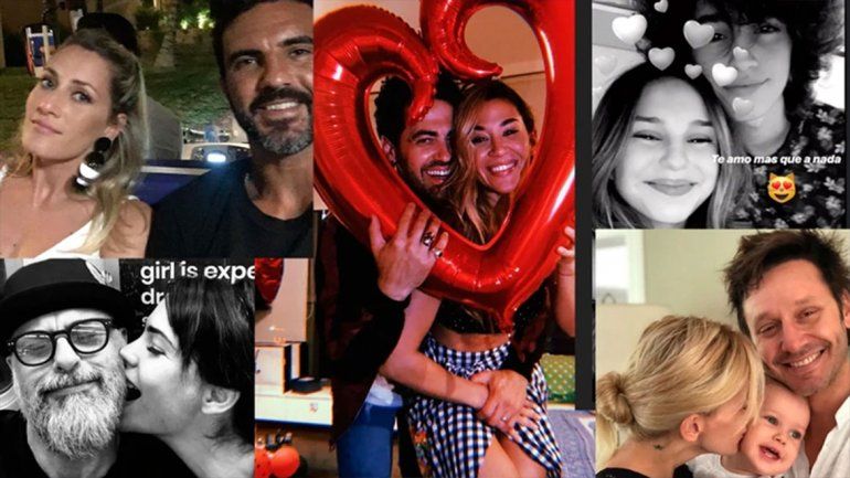 Día de San Valentín: ¿Cómo festejaron los famosos?