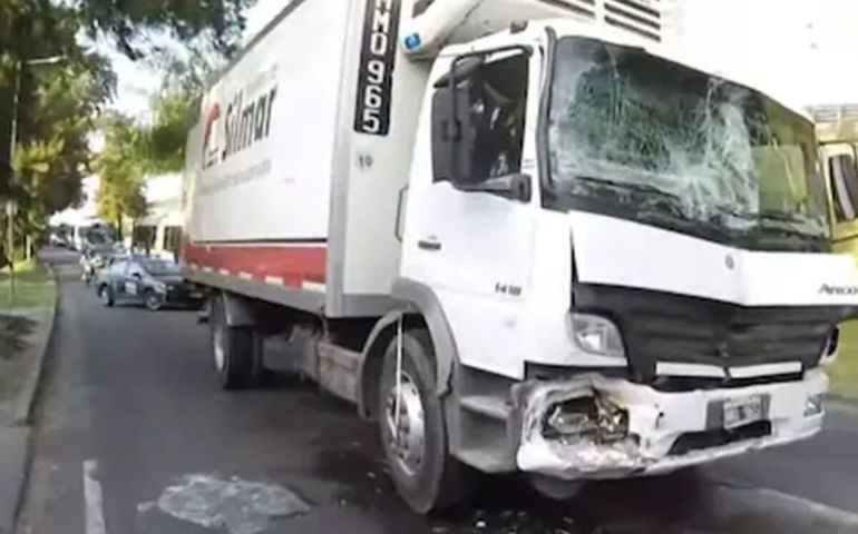 El accidente tuvo lugar este lunes a primera hora de la mañana.