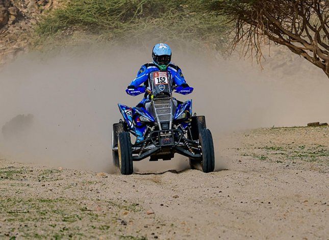 Manuel Andujar consiguió la tercera victoria de su carrera en el Dakar.