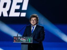 El presidente Javier Milei en la Conferencia de Acción Política Conservadora (CPAC), en Hungría. El presidente Javier Milei en la Conferencia de Acción Política Conservadora (CPAC), en Hungría.