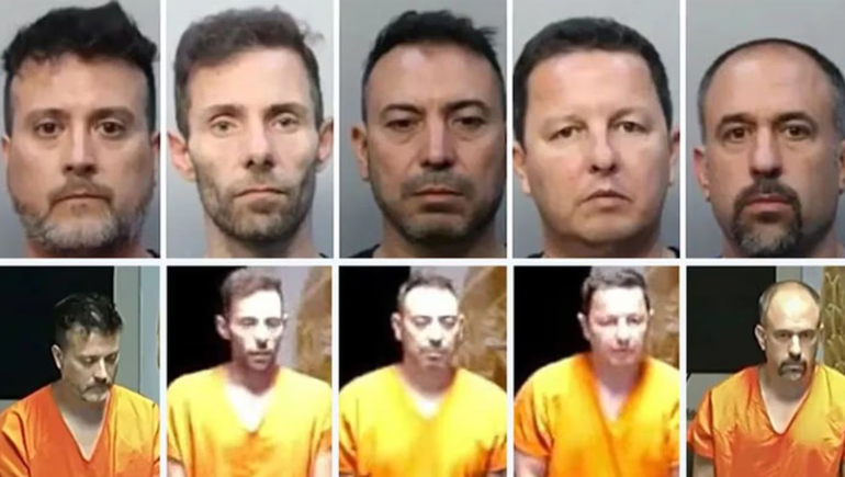 Los turistas argentinos detenidos por robar en un shopping de Miami.