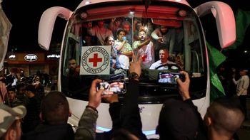 Franja de Gaza. Liberación de rehenes.jpg