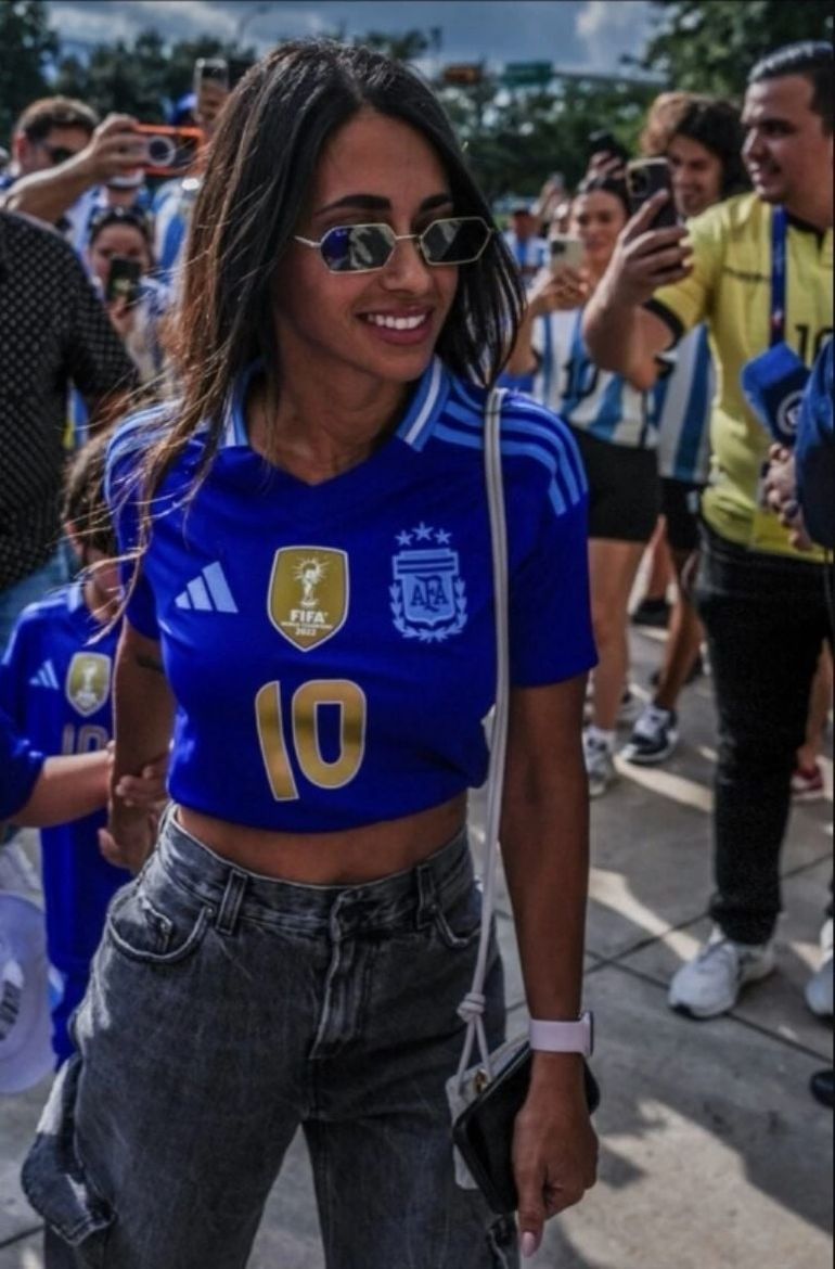 La cábala de Antonela Roccuzzo en los partidos de la Selección. La cábala de Antonela Roccuzzo en los partidos de la Selección. 