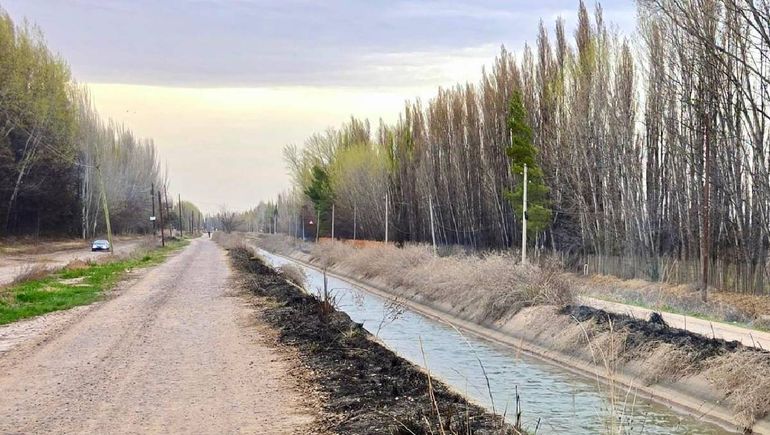 La ex ruta Vieja de Centenario. Foto: Centenario Digital.