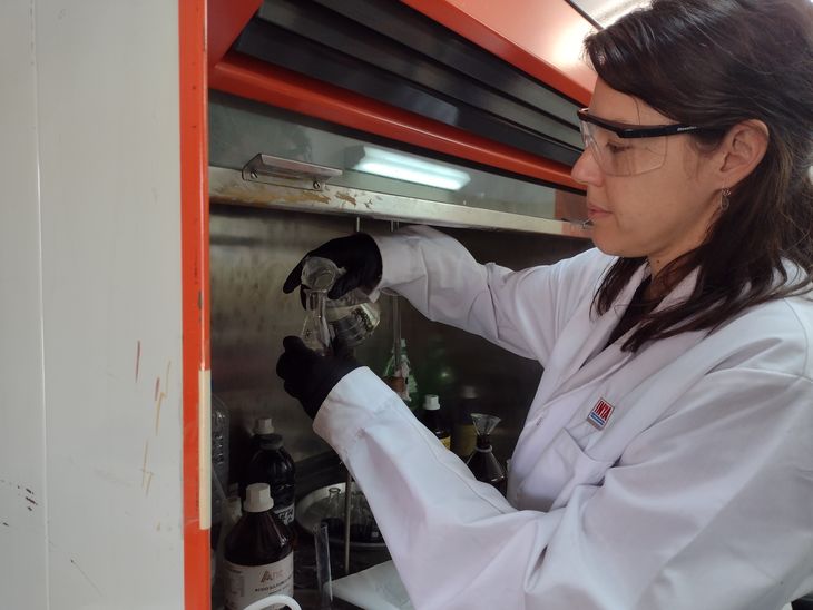 &ldquo;Esto es novedoso porque permite conocer la porosidad, la infiltraci&oacute;n y las constantes h&iacute;dricas del suelo para definir qu&eacute; lamina de aplicar y la frecuencia de riego