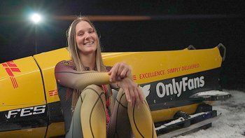 la historia de la deportista alemana que estara en los jjoo y esta en una plataforma para adultos