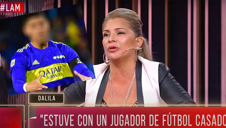 Dalila contó que tuvo un affaire con un futbolista de Boca: ¿Quién es?