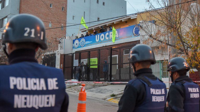 La UOCRA neuquina tiene varios antecedentes por violentas disputas.