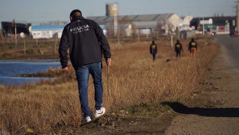 En Río Gallegos continúan los rastrillajes para encontrar a Nelson Romero