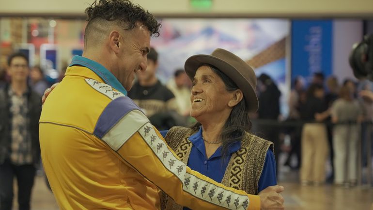 Durante la proyección de Durante la proyección de