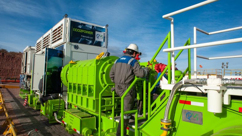 El fracturador a gas y el dilema de cómo abastecer la bomba de 5 mil HP