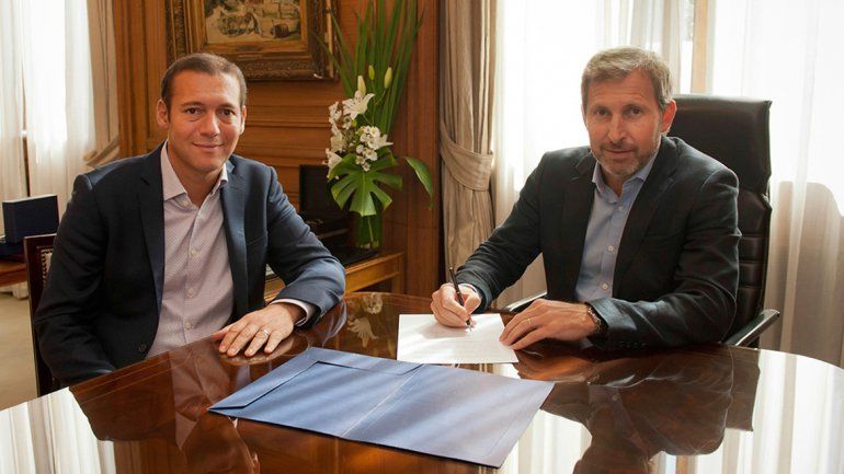 El gobernador estuvo &nbsp;ayer en Buenos Aires. En la foto