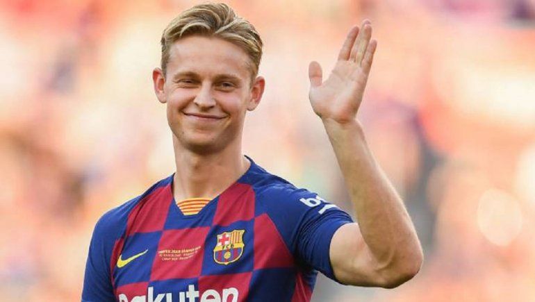 Frankie de Jong, gran protagonista en la victoria de Barcelona ante el Elche en Liga de España.