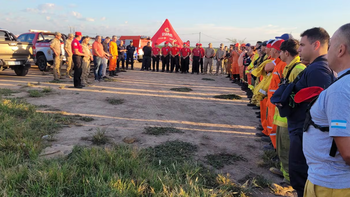 Un importante despliegue de fuerzas se realiza en busca del nene desaparecido en Córdoba