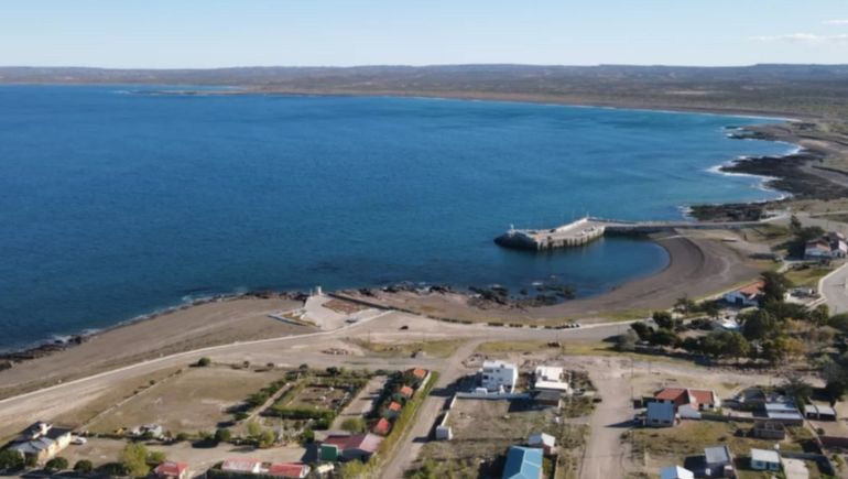 La localidad costera de Camarones
