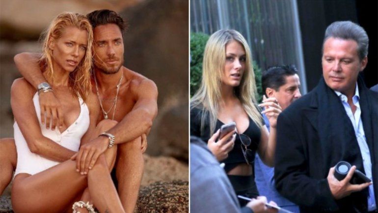 Nicole Neumann y Luis Miguel, traicionados en la misma noche