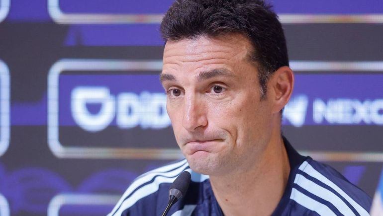 Lionel Scaloni se conmovió al hablar de Panichelli y cortó la conferencia: Ya no hablo más