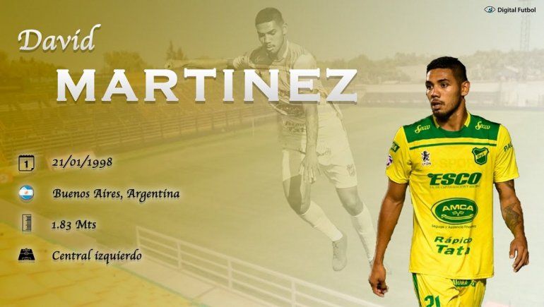 Héctor David Martínez, jugador de Defensa y Justicia por el que River podría recibir dinero si se concreta la compra del Atlanta United de la MLS.