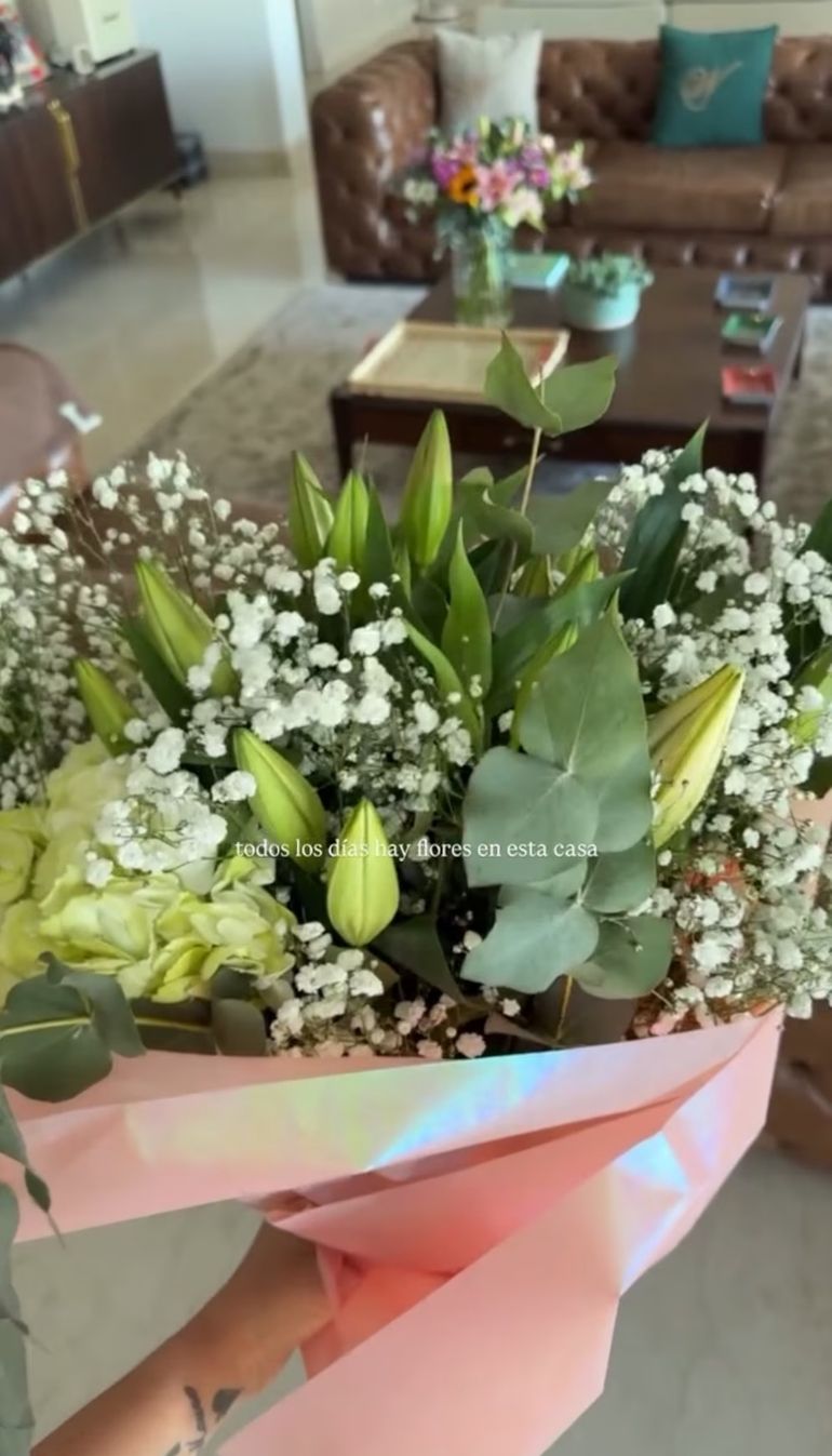 El regalo que recibió Wanda Nara El regalo que recibió Wanda Nara