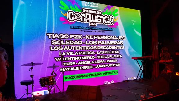 Fiesta de la Confluencia 2025: no te pierdas al artista internacional que ya está confirmado