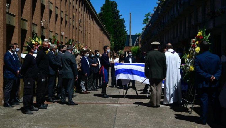 Parte del funeral de Tabaré Vázquez en Uruguay.