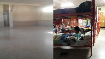 A-camas-tapa Escuela Camas #InteriorDeLaPandemia.jpg