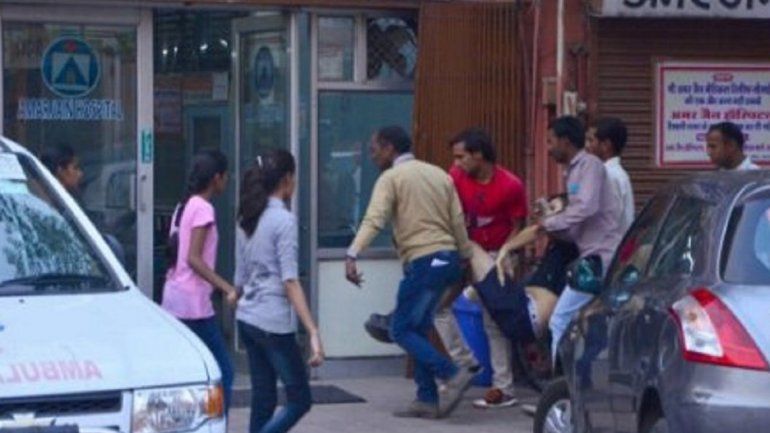 Juan Pablo Lampe hacía unas horas que había llegado a Jaipur con su novia. Lo llevaron al hospital pero no resistió.
