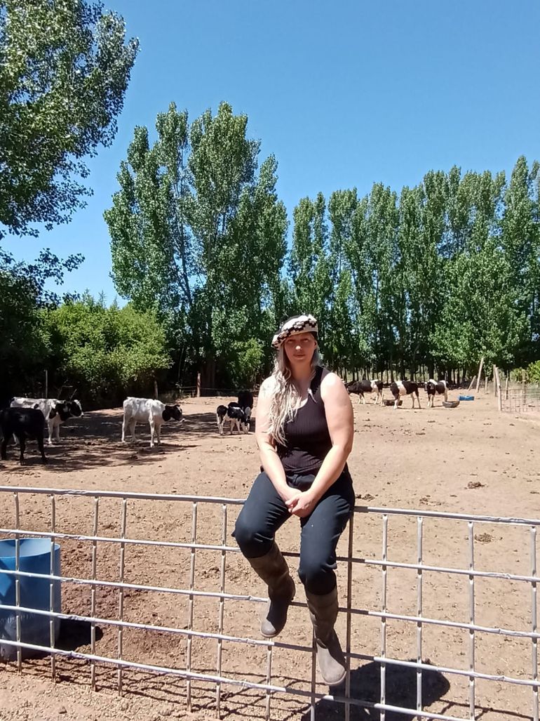 Glenda Hansson, tambera y emprendedora de Rincón de los Sauces. Glenda Hansson, tambera y emprendedora de Rincón de los Sauces.