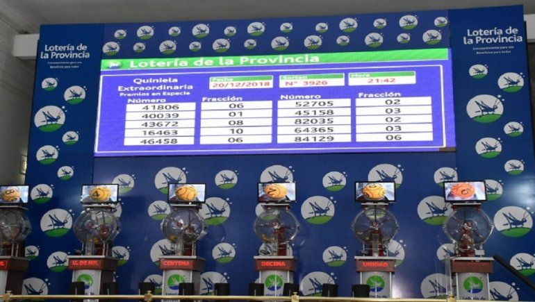 Quiniela de la Provincia: Vespertina del sábado 13 de febrero