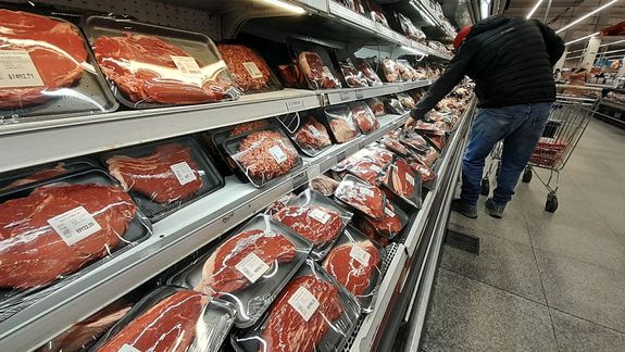 La carne entre los productos que más subieron en mayo