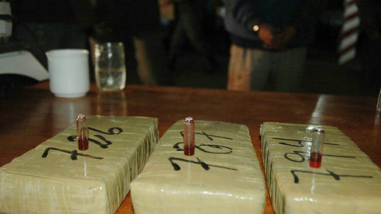 Los reactivos dieron positivo en los 838 ladrillos de marihuana encontrados. Los reactivos dieron positivo en los 838 ladrillos de marihuana encontrados.