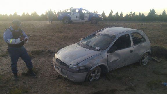 Dos turistas heridos en un vuelco en la Ruta 40