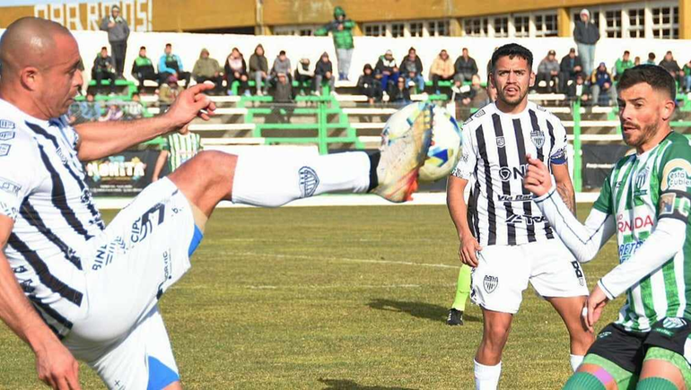 Cipolletti igualó con Germinal en Rawson. Foto: gentileza Diario Jornada