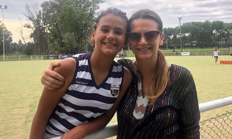 Uma es hija de Amalia Granata con el Ogro Fabbiani