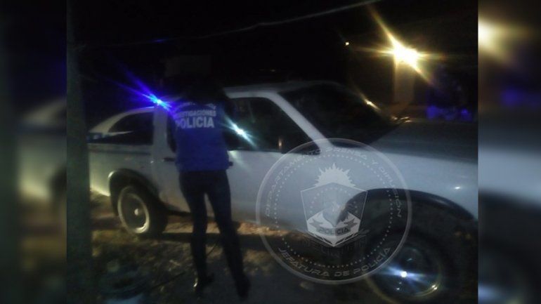 Lo atraparon mientras circulaba en una camioneta robada por la meseta