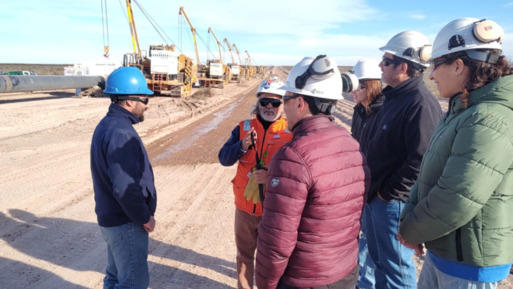 La obra convertirá al país en un peso pesado en la industria petrolera. Foto: Gobierno de Río Negro La obra convertirá al país en un peso pesado en la industria petrolera. Foto: Gobierno de Río Negro