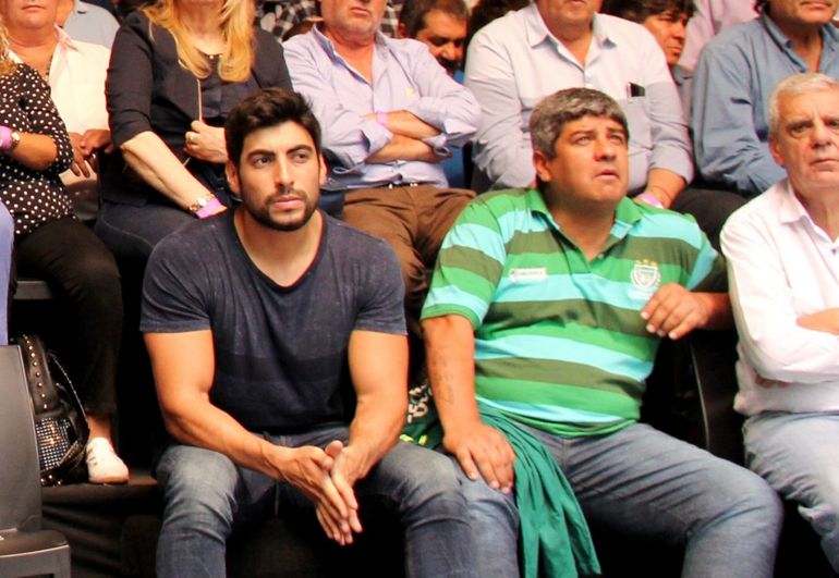 Facundo Moyano y su medio hermano Pablo, con el que tiene peleas políticas. Facundo Moyano y su medio hermano Pablo, con el que tiene peleas políticas.