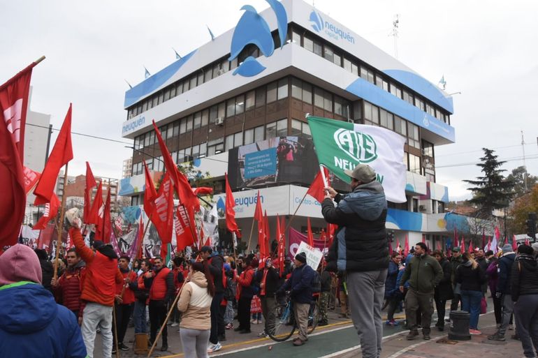 Caos en el centro por la marcha en repudio a la represión en Jujuy
