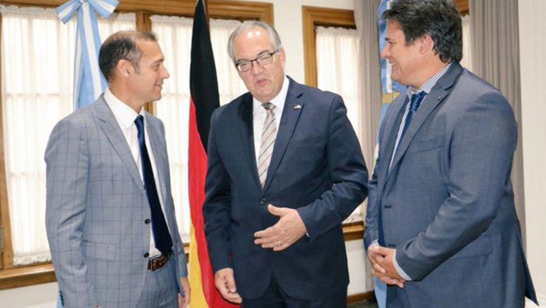 Gutiérrez recibió al embajador de Alemania