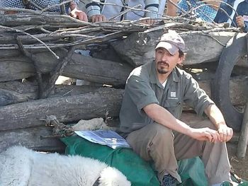 Pablo Gáspero, investigador y licenciado en Ciencias Biológicas del INTA Bariloche. Foto: gentileza.