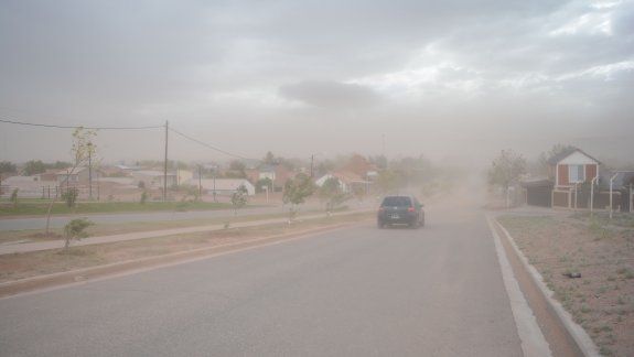 ¿Cómo afectó el viento en toda la provincia?