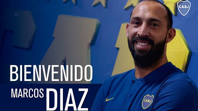 Boca le cumplió un nuevo deseo a Alfaro: Marcos Díaz firmó por 18 meses