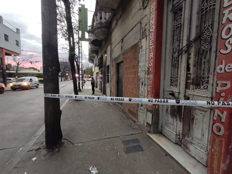 La zona donde ocurrió el tiroteo. La zona donde ocurrió el tiroteo.