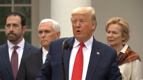 Trump declaró la emergencia en EE.UU. y destinó 50.000 millones por el coronavirus
